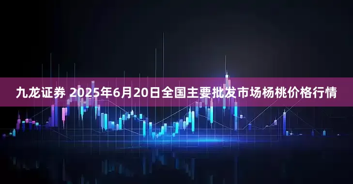 九龙证券 2025年6月20日全国主要批发市场杨桃价格行情