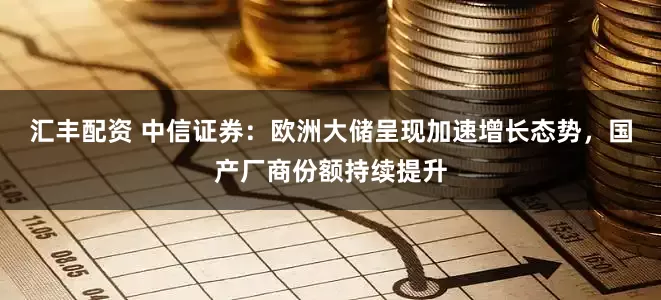 汇丰配资 中信证券：欧洲大储呈现加速增长态势，国产厂商份额持续提升